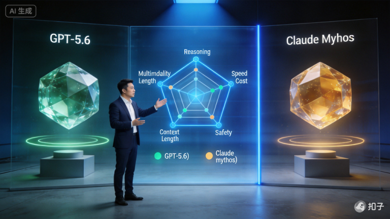 AI热点频道：大模型军备竞赛最新态势：GPT-5.6、Claude Mythos的深度对比。文章配图