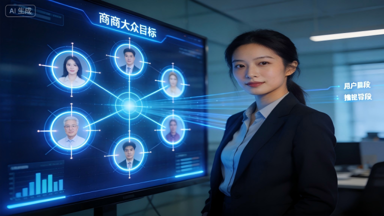 AI营销知识频道：电商AI广告投放实战：精准人群定向技巧。 文章配图