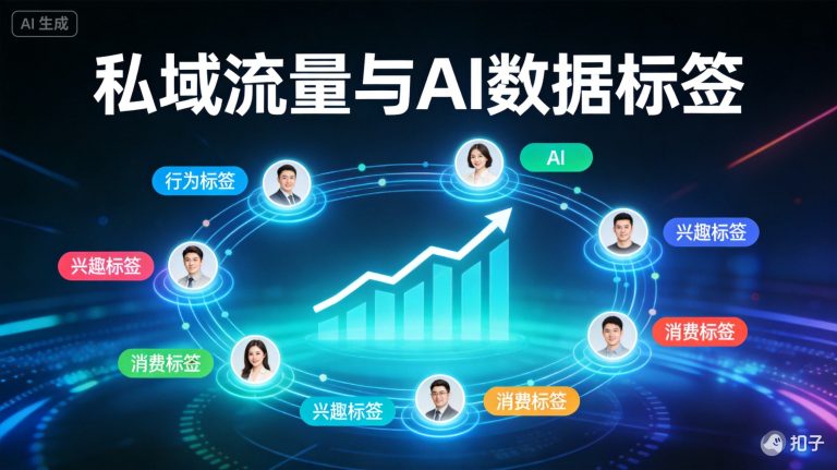 国内AI营销频道：私域流量增长指南：AI数据标签体系搭建实战。文章配图