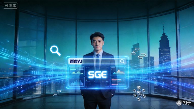 国内AI营销频道：百度AI+SGE是什么：传统企业必须懂的两个AI搜索新规则。文章配图